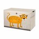 3 Sprouts Frvaringslda med lock, Leopard
