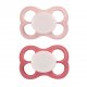 Barnets Favorit Silikon Luftnapp 6m+ (2 pack), rosa