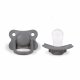 Filibabba Silikonnapp +6m (2 st.), Dark Grey