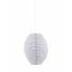 Kid's Concept Taklampa Oval, Bomull/Gr