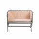 Markland Madrass- och sngrandsset till Babytrold Bedside Crib, Rosa