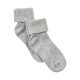 Minymo Baby Ribbstrumpor (2 pack), Light Gray Melange