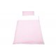 Pinolino Junior Bddset 100x135cm/40x60cm, Vichy-Karo/Rosa