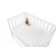 Pinolino dra-p-lakan till Vagga, Bedside Crib och barnvagn 2 st, Jersey/Ljusbl stjrnor