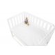 Pinolino dra-p-lakan till Vagga, Bedside Crib och barnvagn 2 st, Jersey/Rosa stjrnor