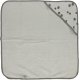 Smfolk Baby Handduk med Huva 70x70cm, Lt. Grey Mix