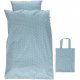 Smfolk Juniorbddset 100x140 cm, Mikropplen/Stone Blue