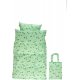 Smfolk Junior Sngset 100x140 cm med pplen, Pistache Green