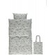 Smfolk Baby Sngset 70x100 cm med pplen, Lt. Grey Mix