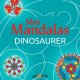 Mandalas Mlarbok Mini, Dinosaurier