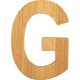 small foot ABC Bokstav G, Bambu