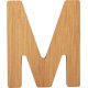 small foot ABC Bokstav M, Bambu